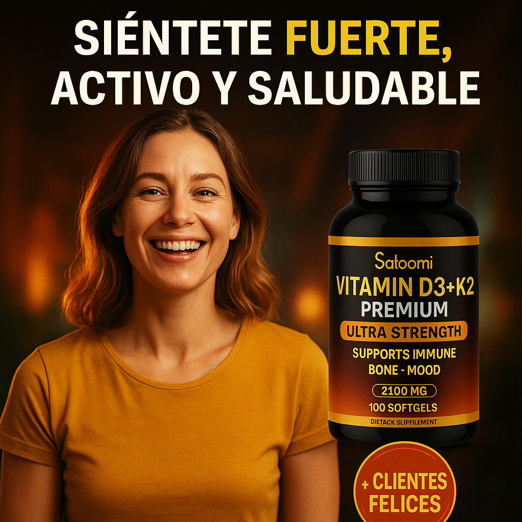 Vitamina D3+K2 - Satoomi