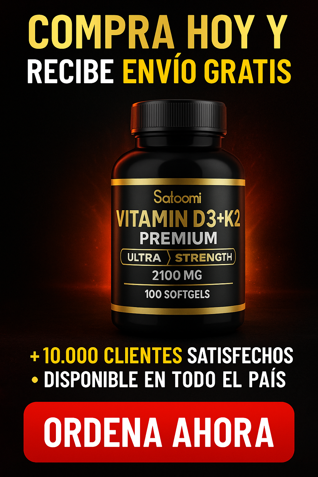 Vitamina D3+K2 - Satoomi