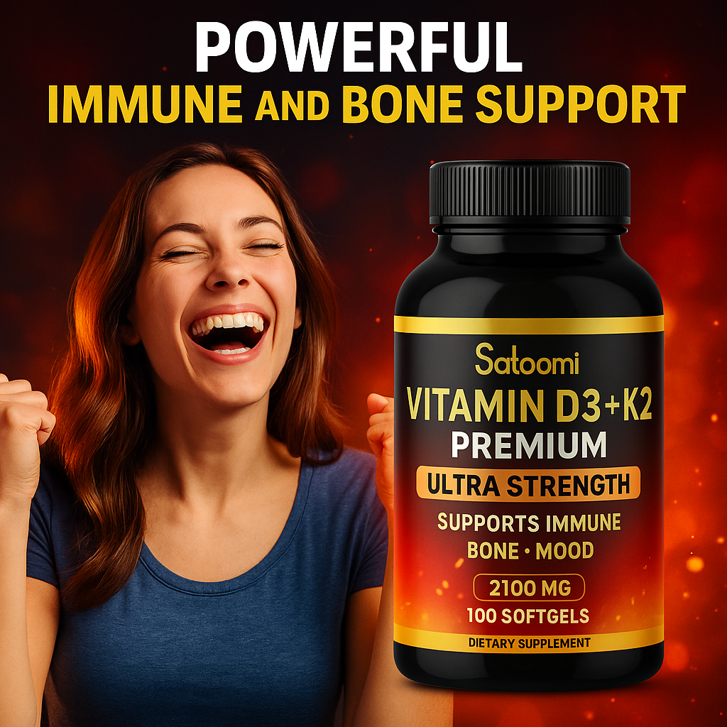 Vitamina D3+K2 - Satoomi